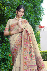 pashmina saree