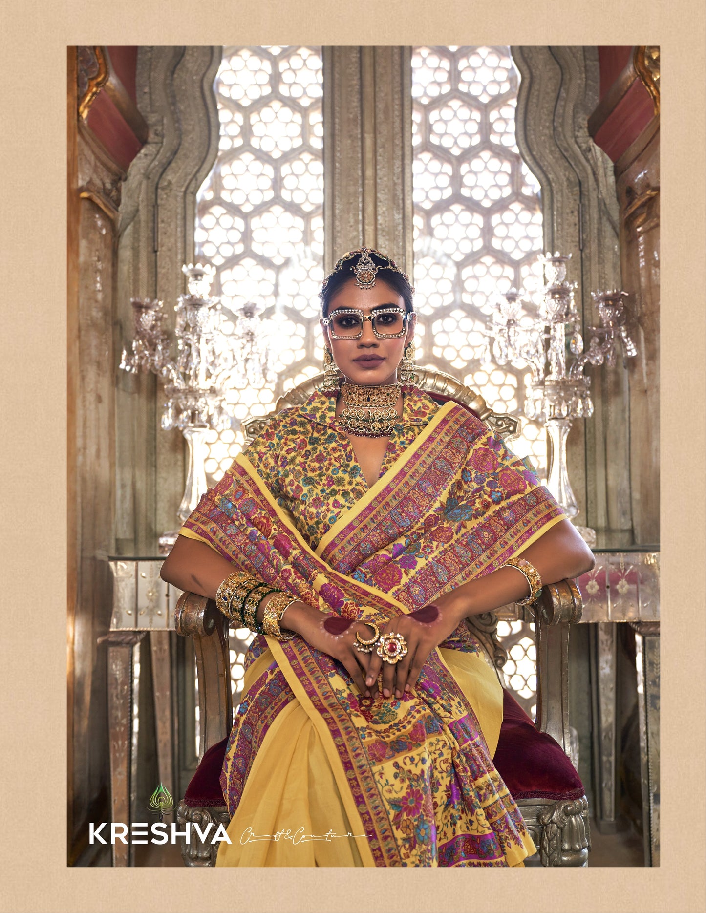 pashmina saree