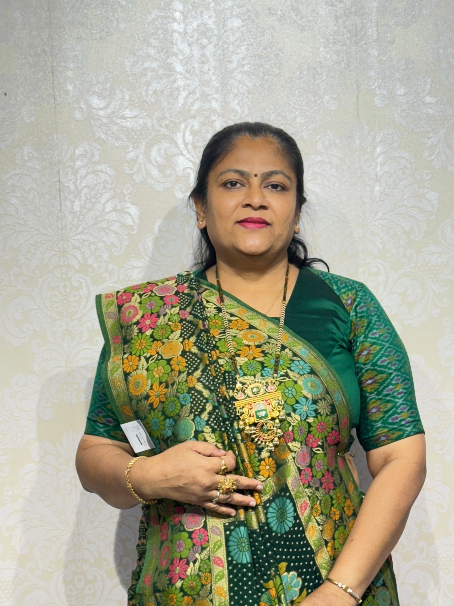 PURE JORJET GREEN BANDHANI
