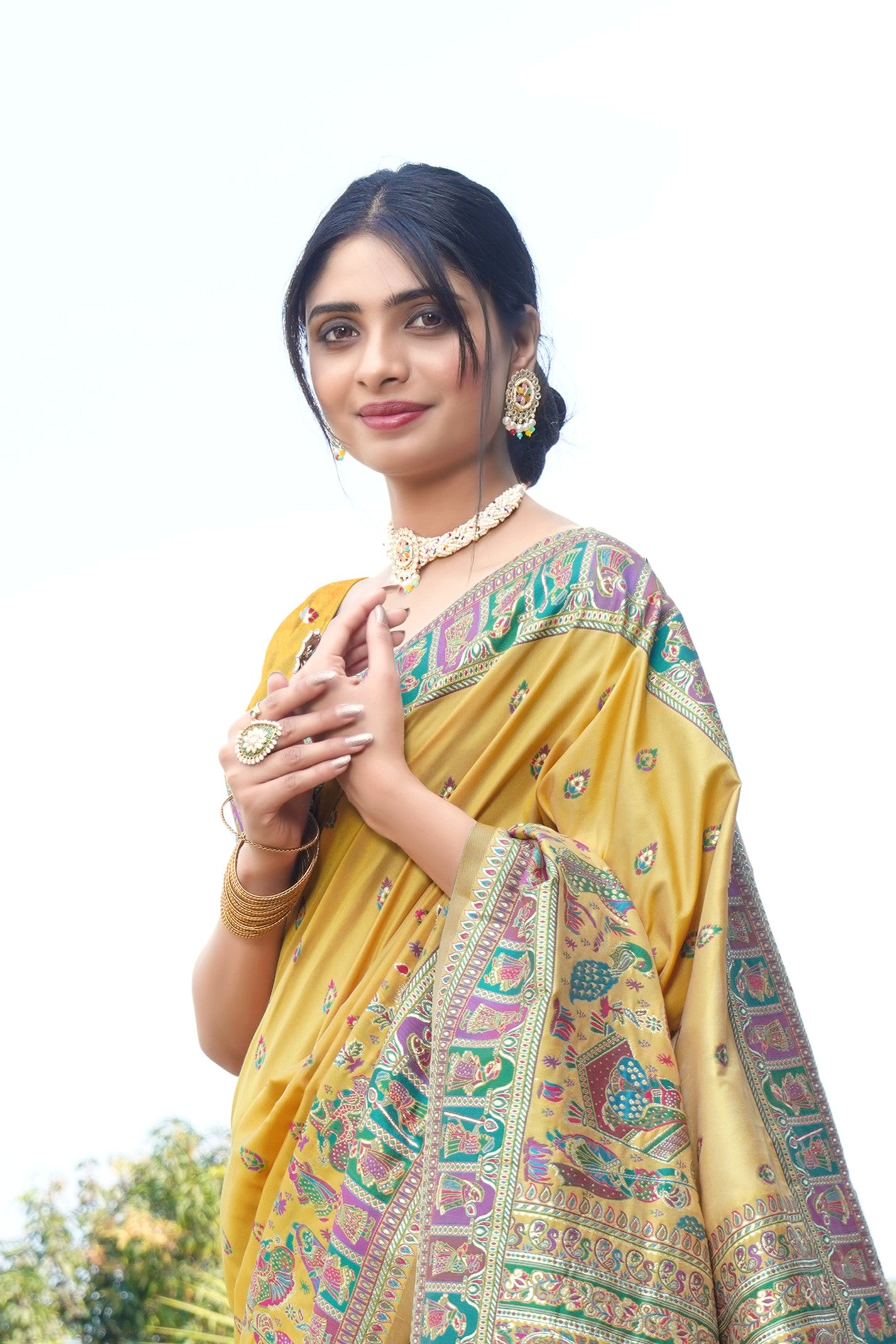 pashmina saree
