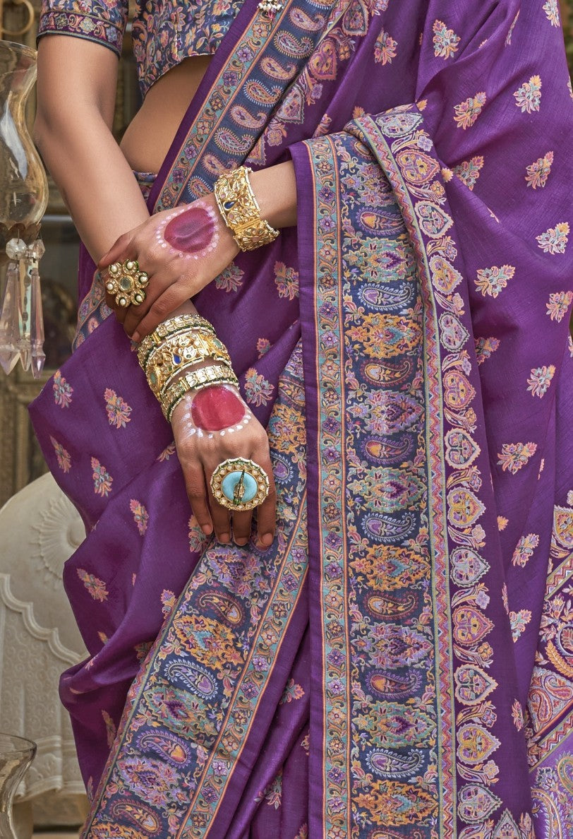 pashmina saree