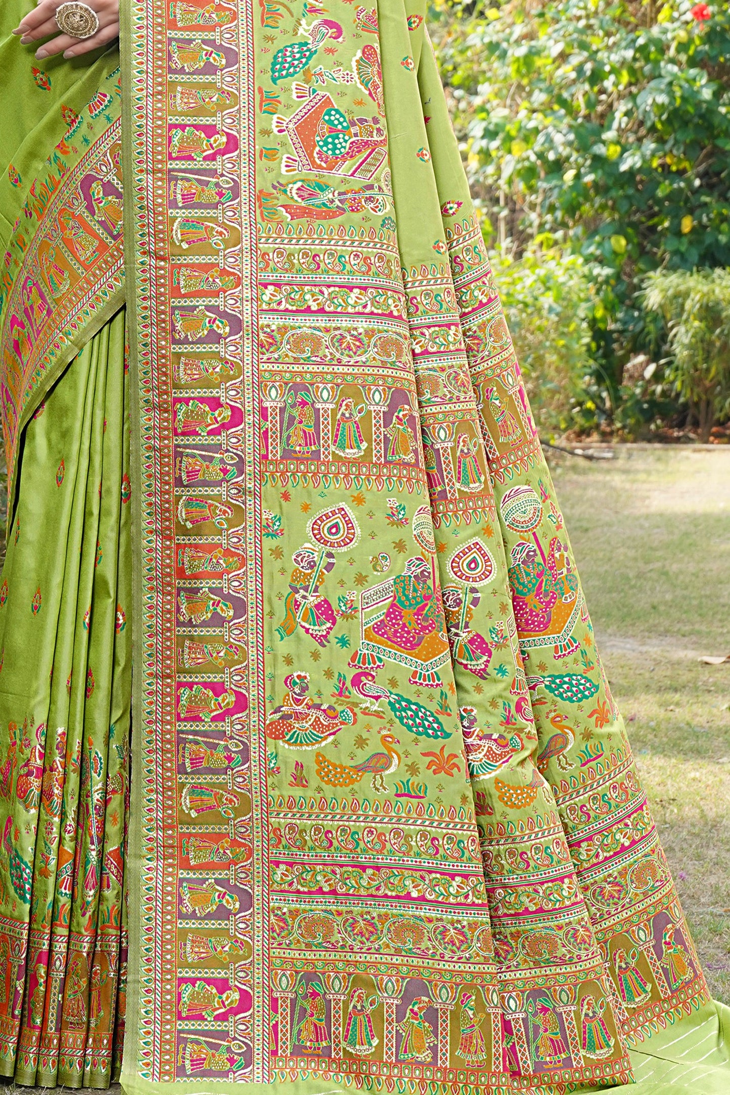 pashmina saree