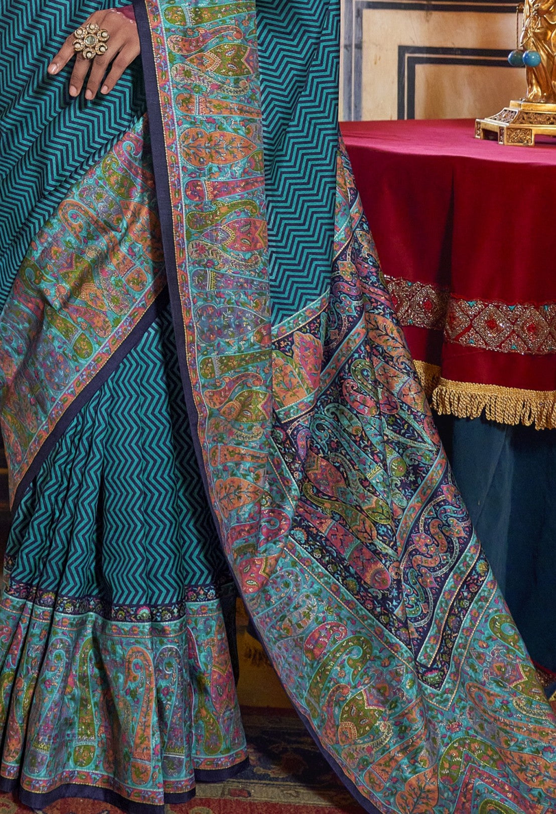 pashmina saree