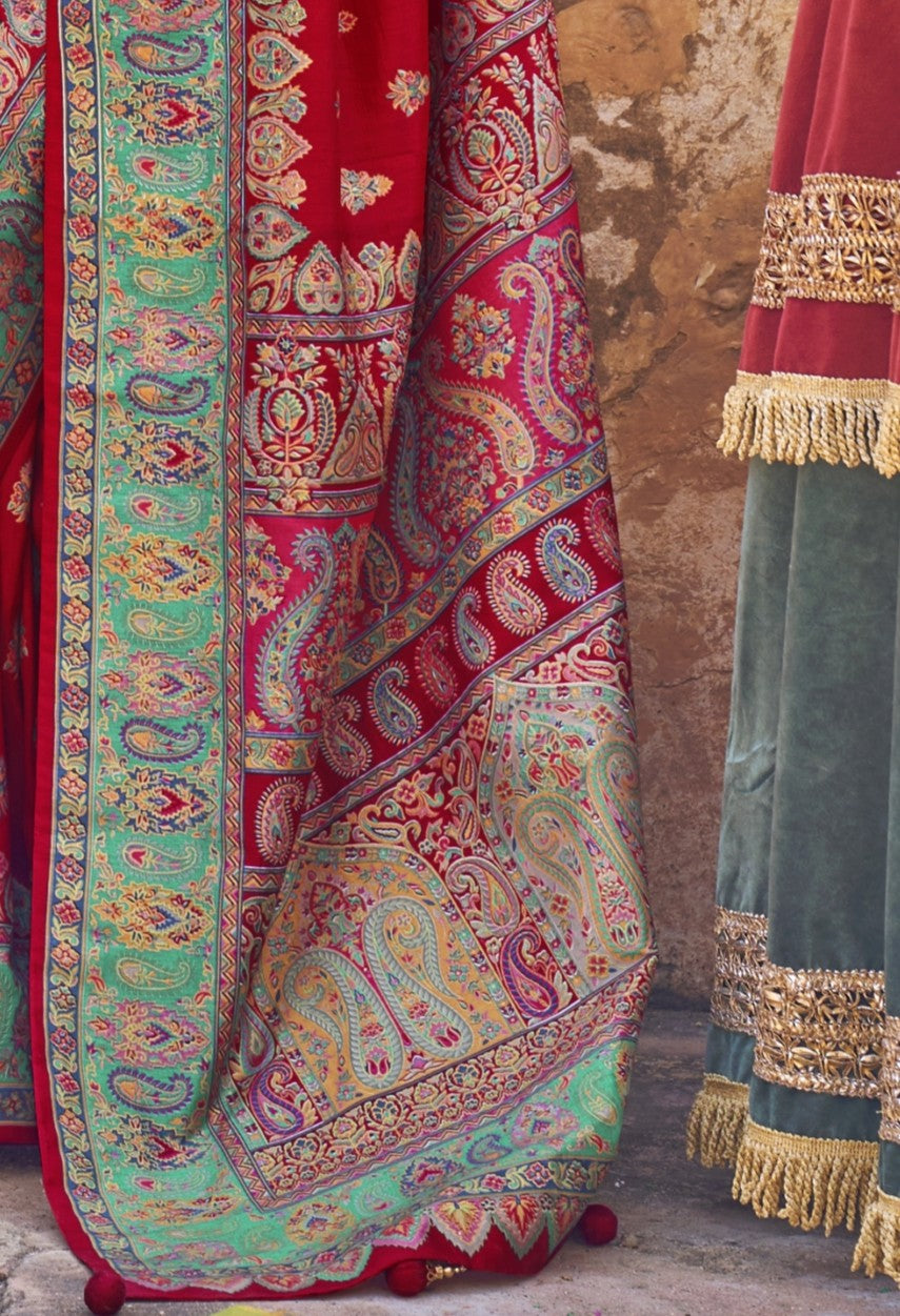 pashmina saree