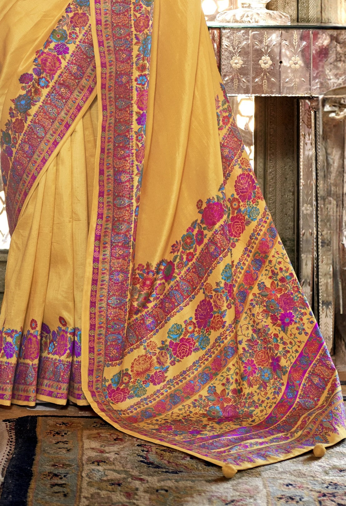 pashmina saree
