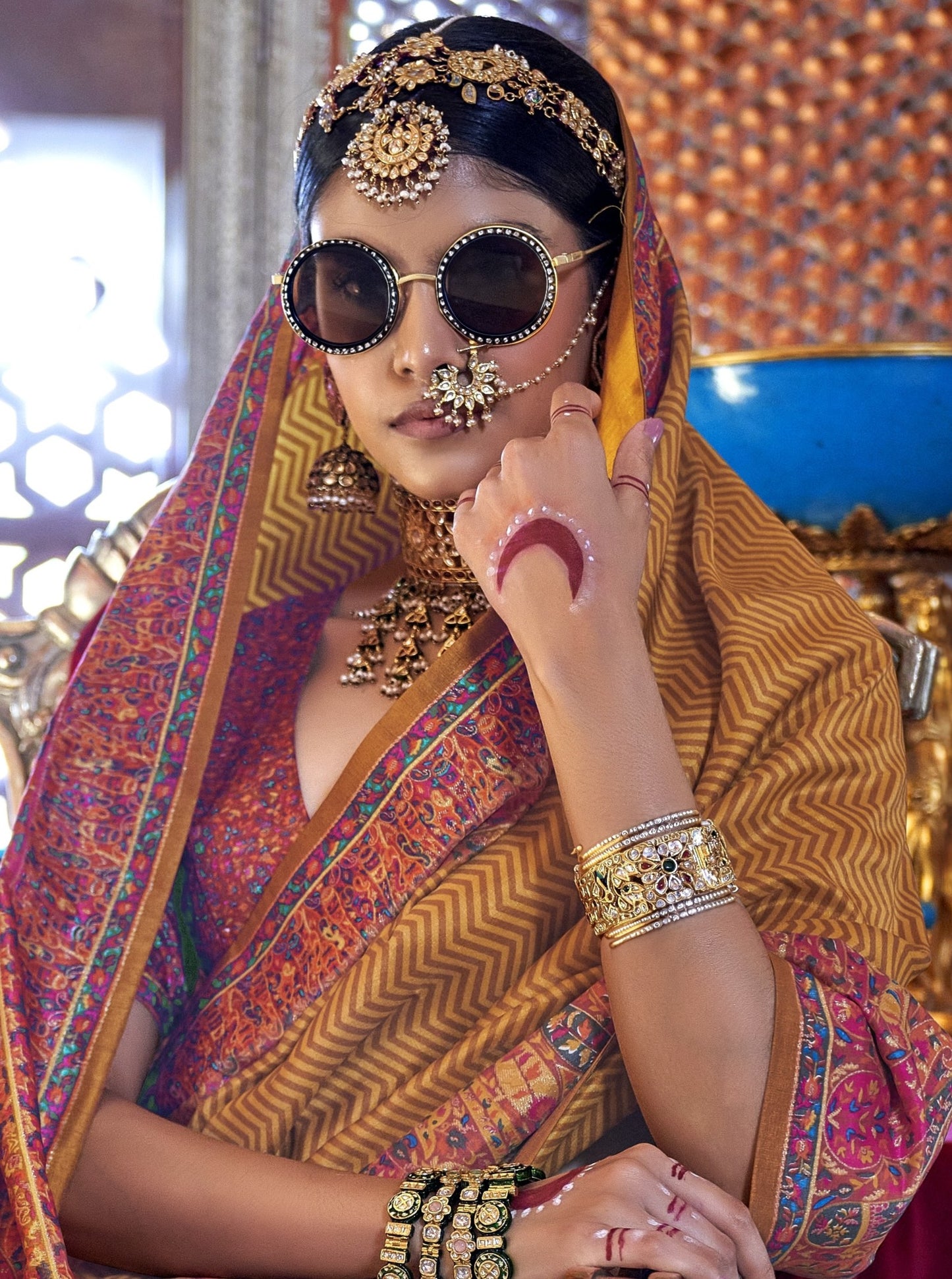 pashmina saree