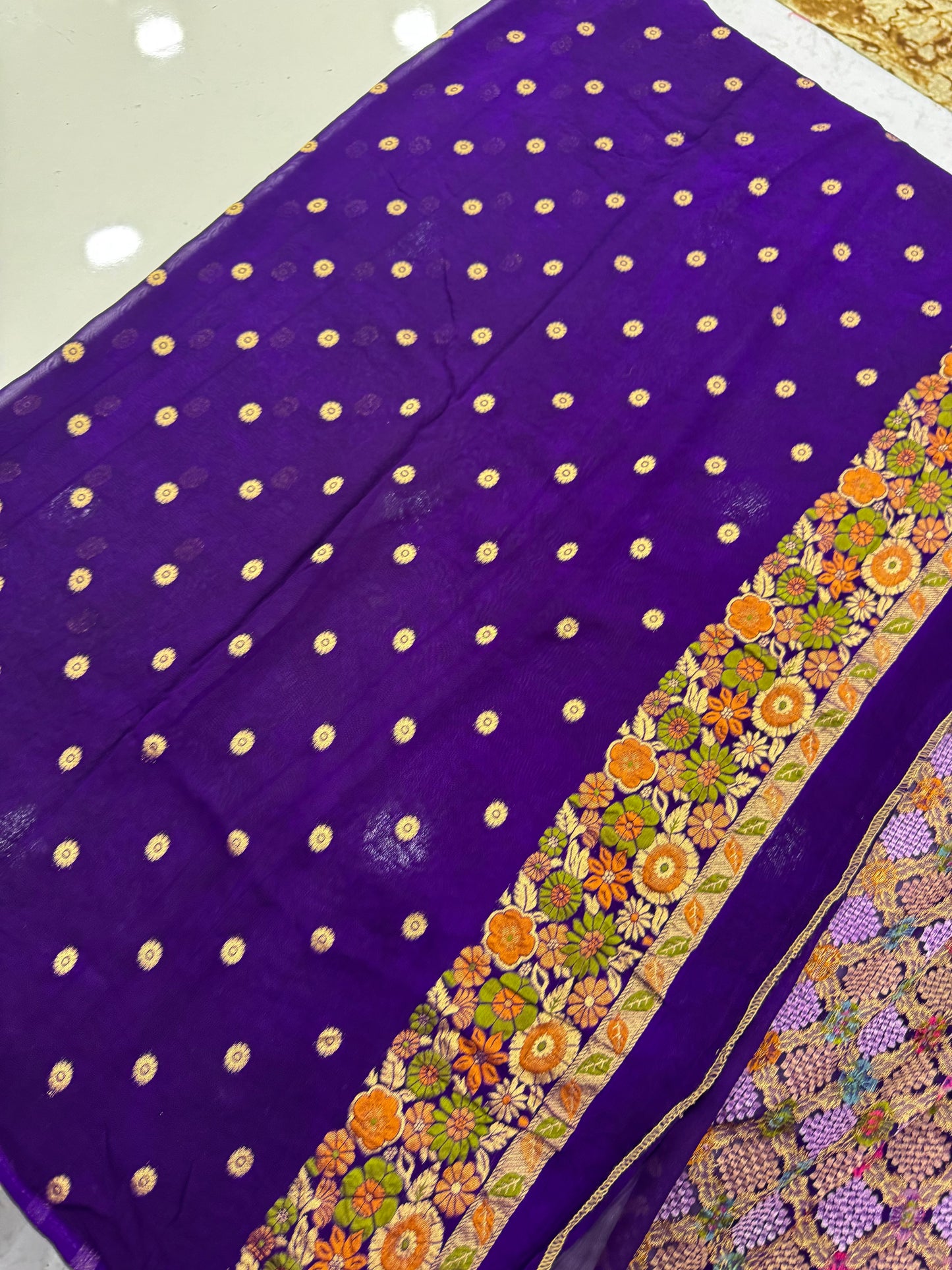PURE JORJET PURPLE BANDHANI