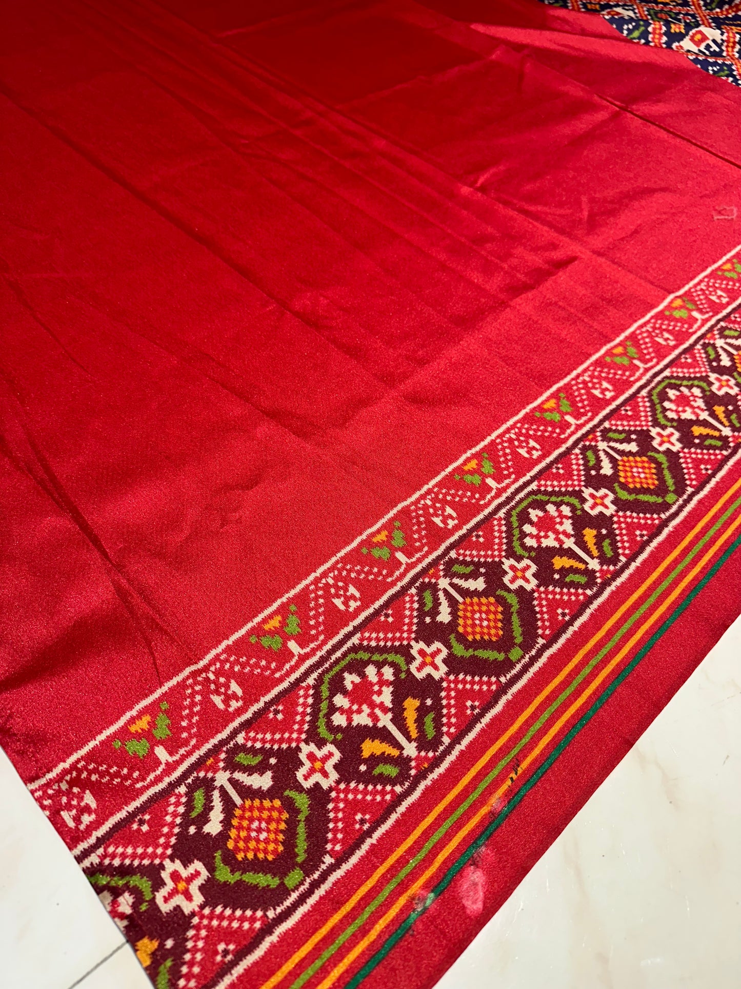 BHAGALPURI RED CROSS PRINT