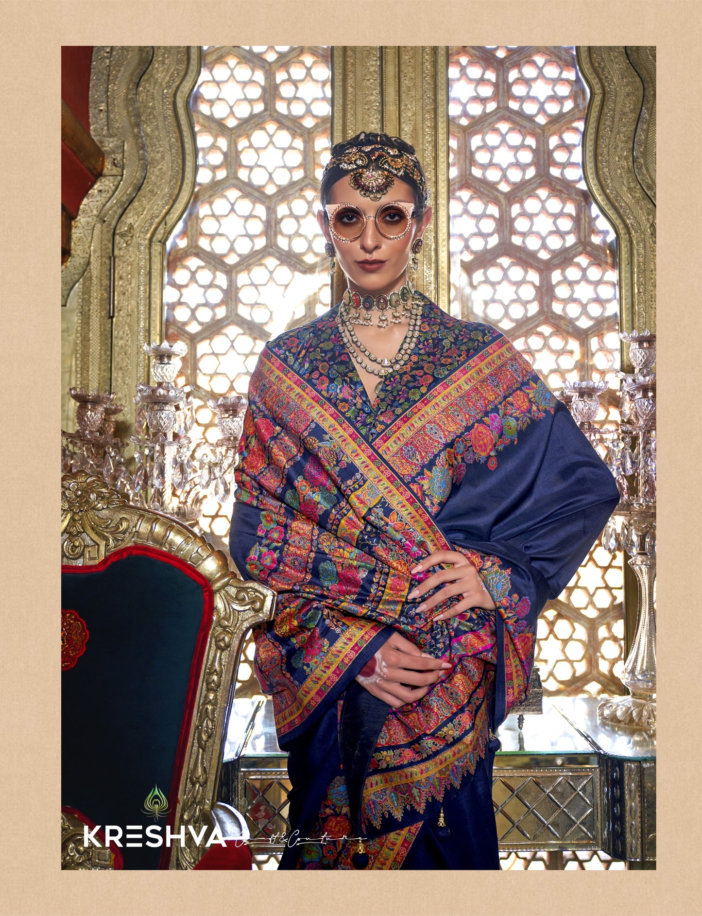 pashmina saree