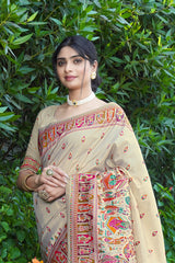 pashmina saree