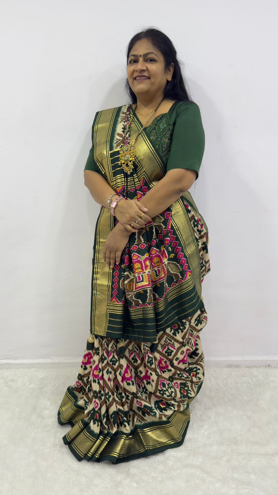 VIPUL AROMA SILK - GREEN