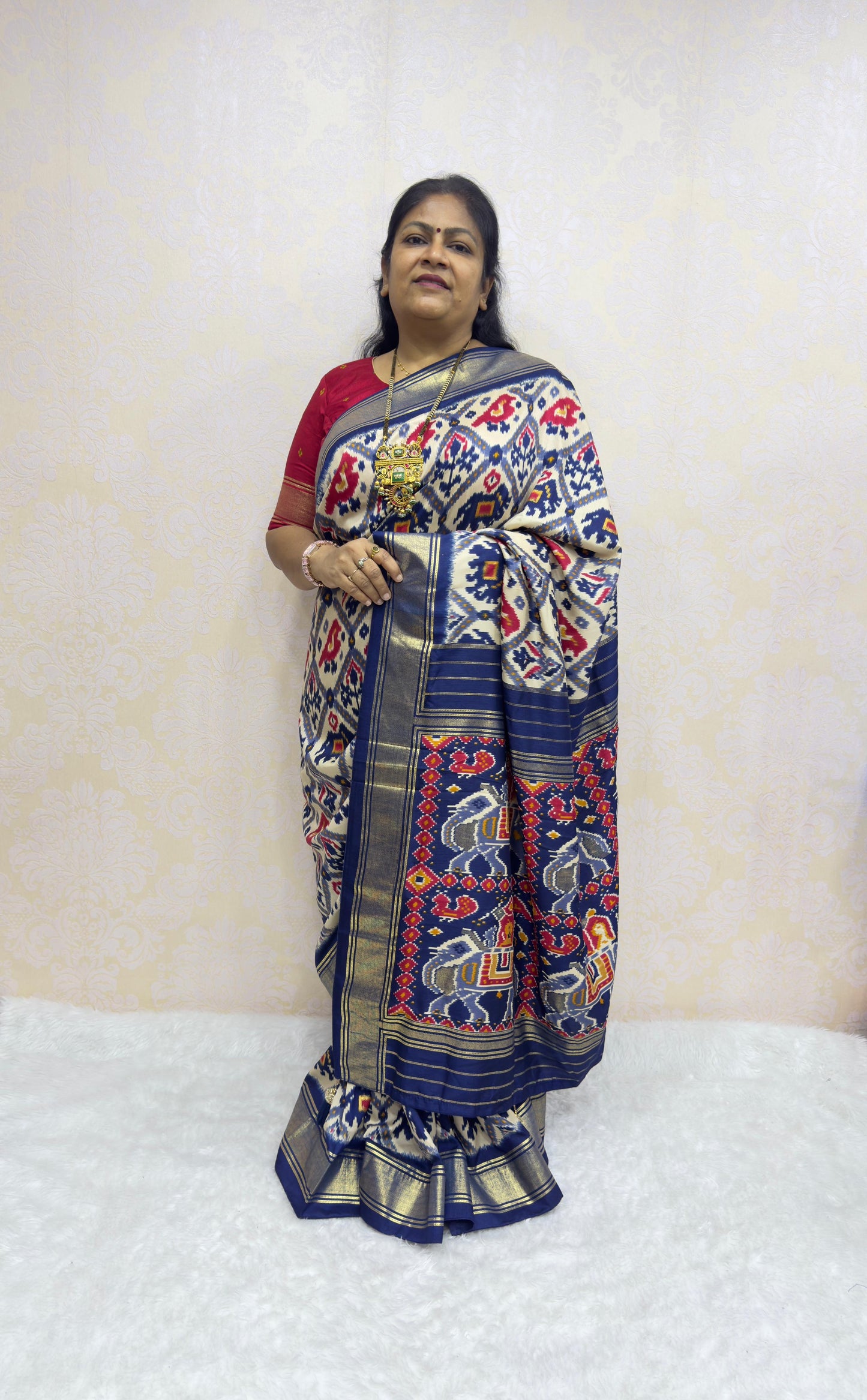 VIPUL AROMA SILK - BLUE
