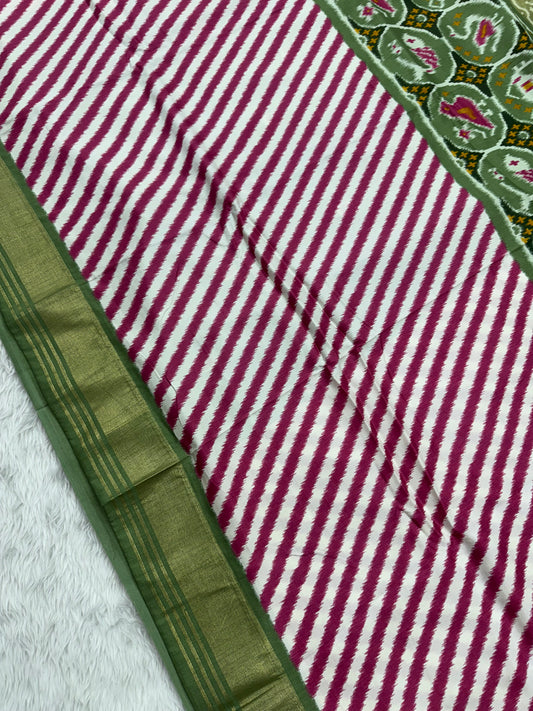 Pure look patola saree