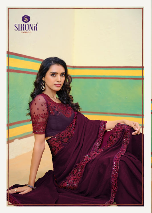 DESIGNER WORK SAREE