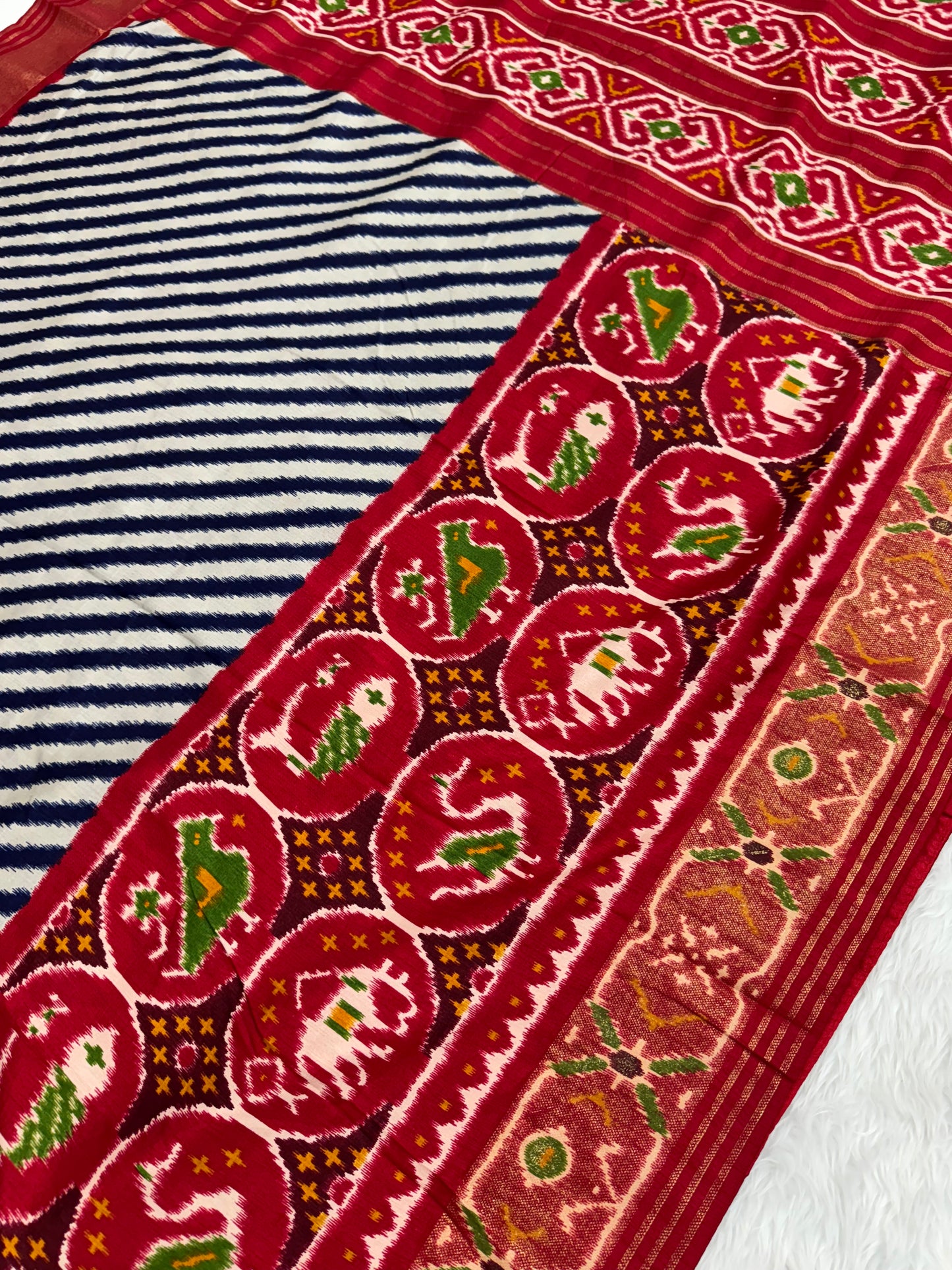 Pure look patola saree