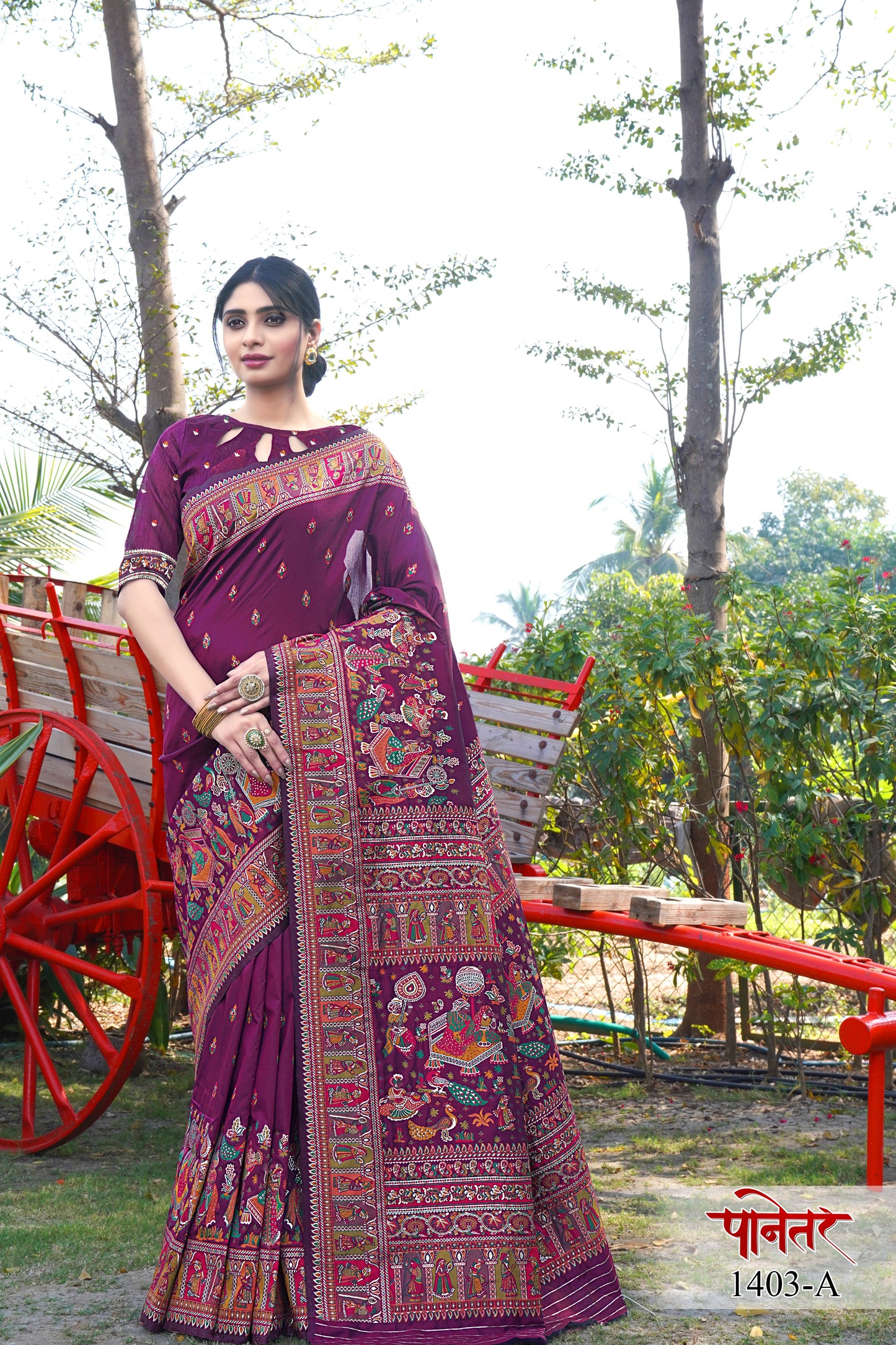 pashmina saree