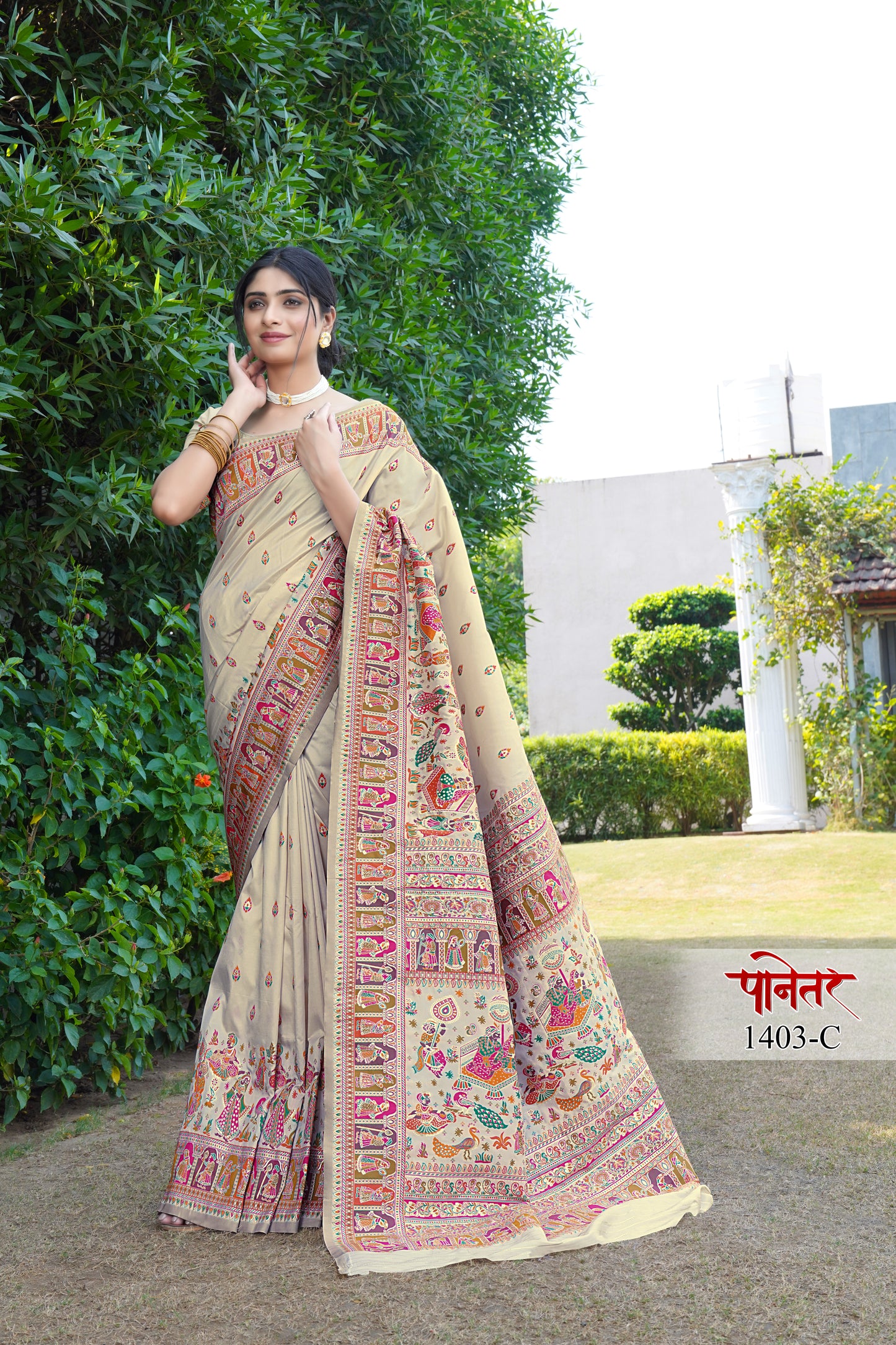 pashmina saree