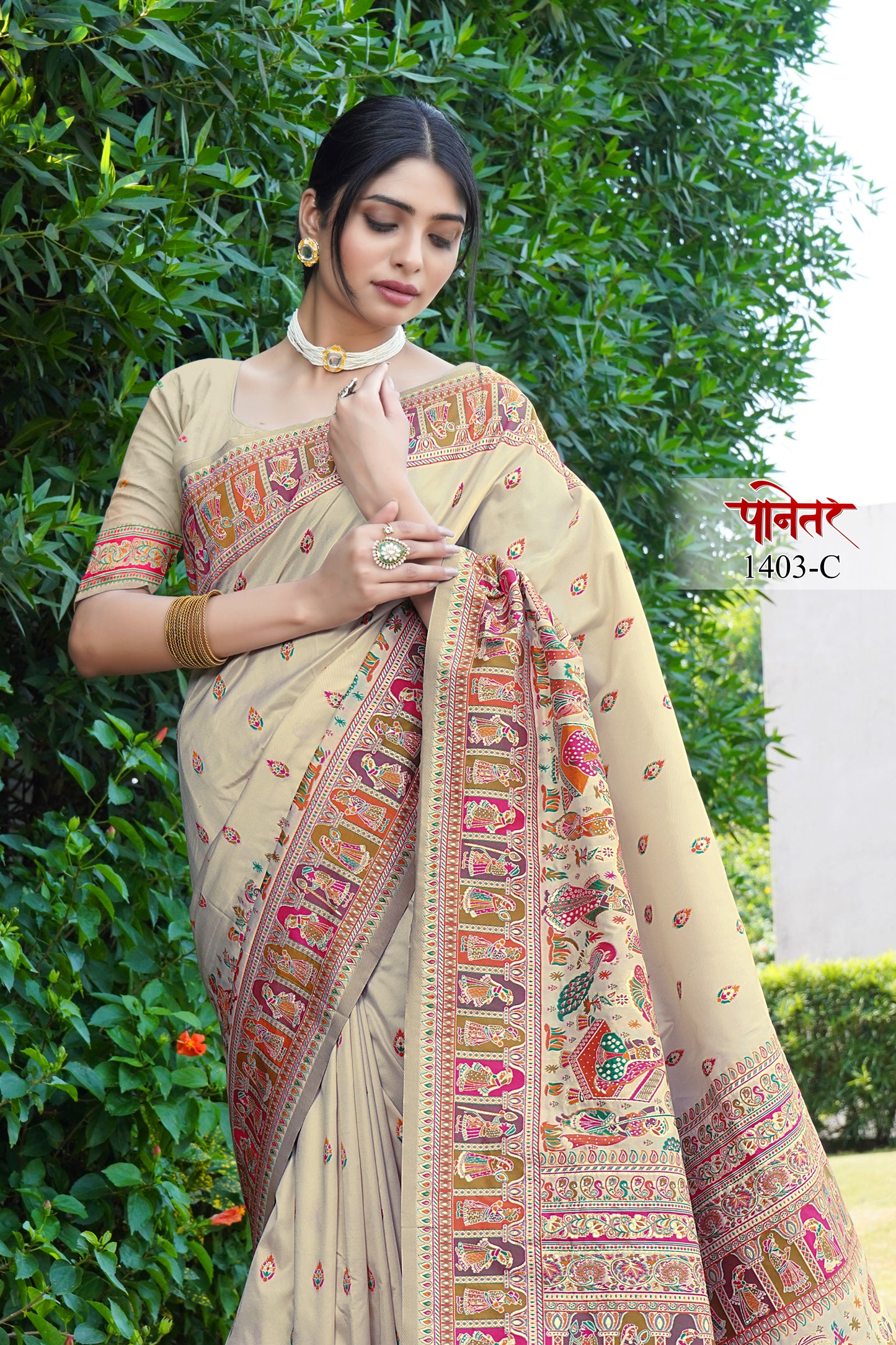 pashmina saree