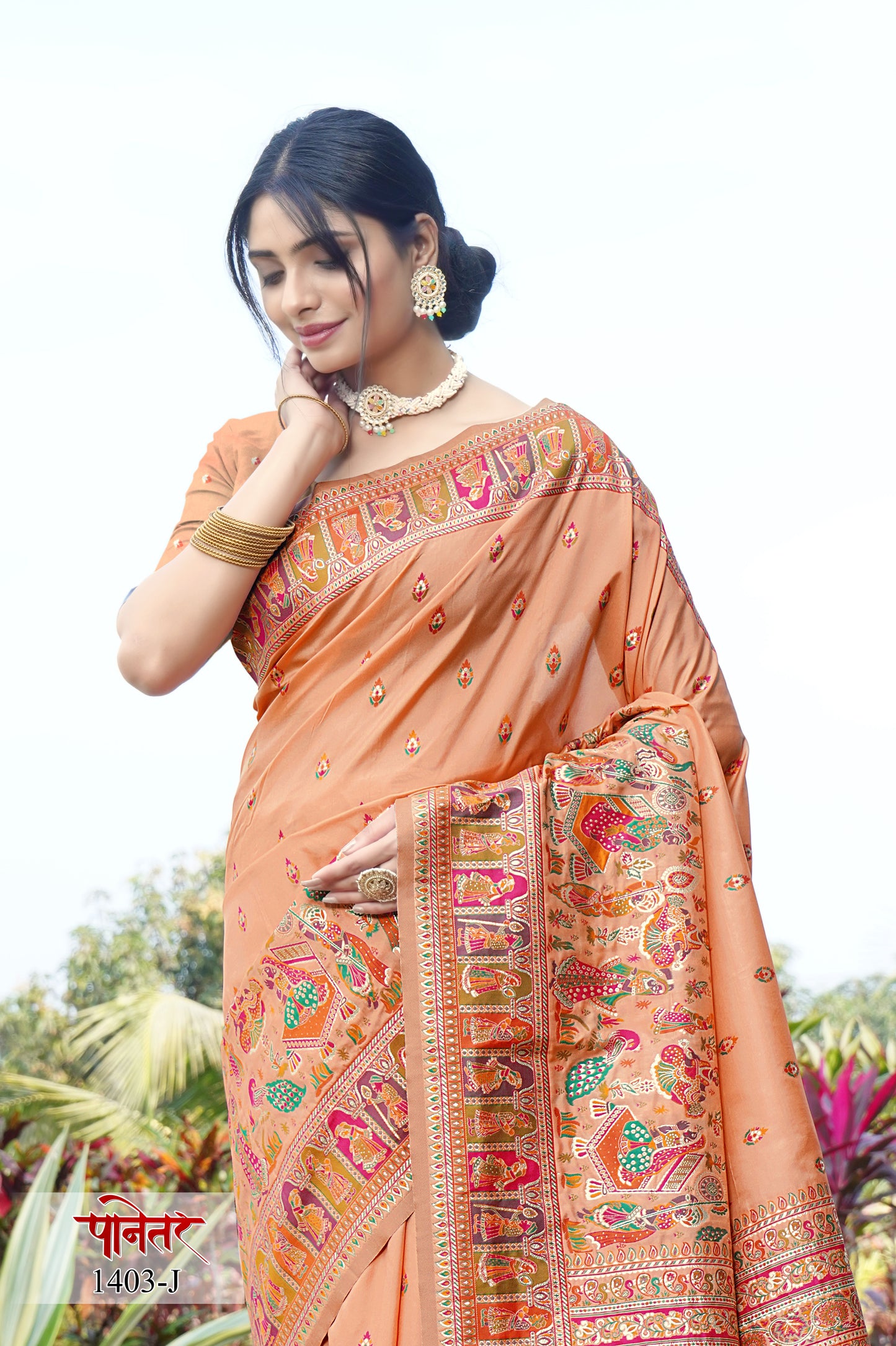 pashmina saree