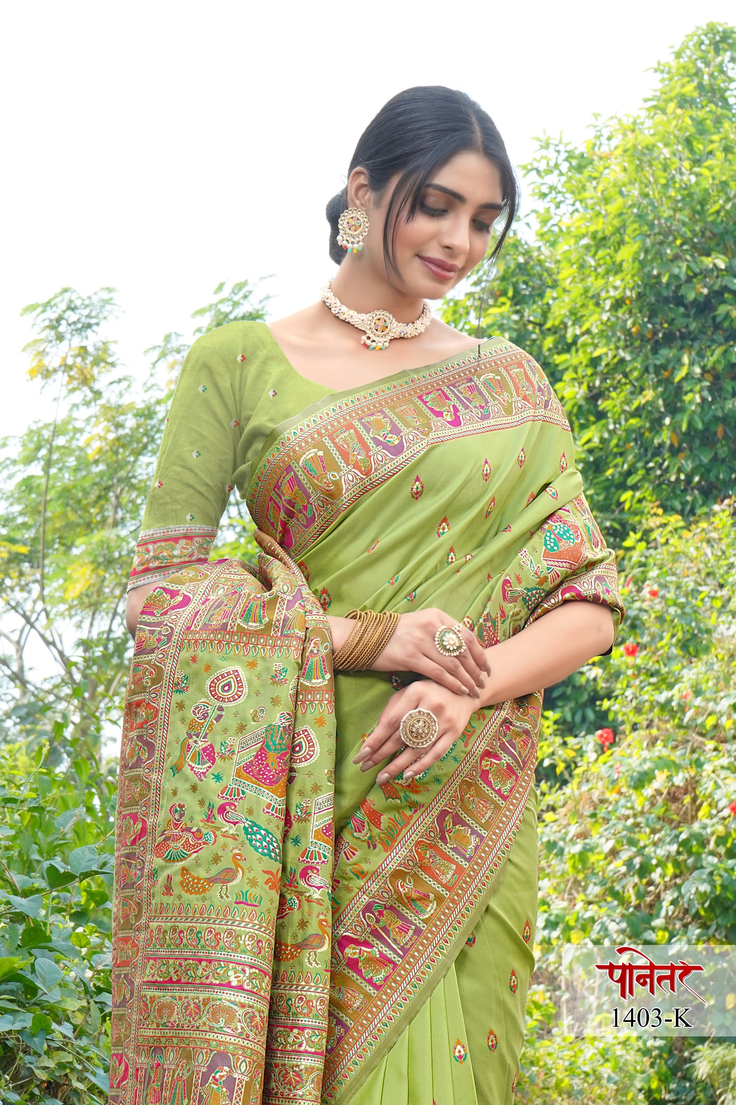 pashmina saree