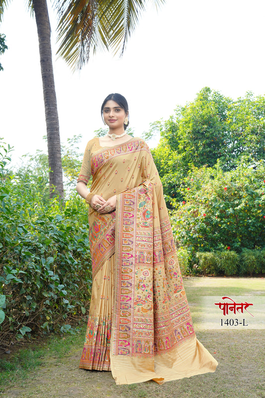 pashmina saree