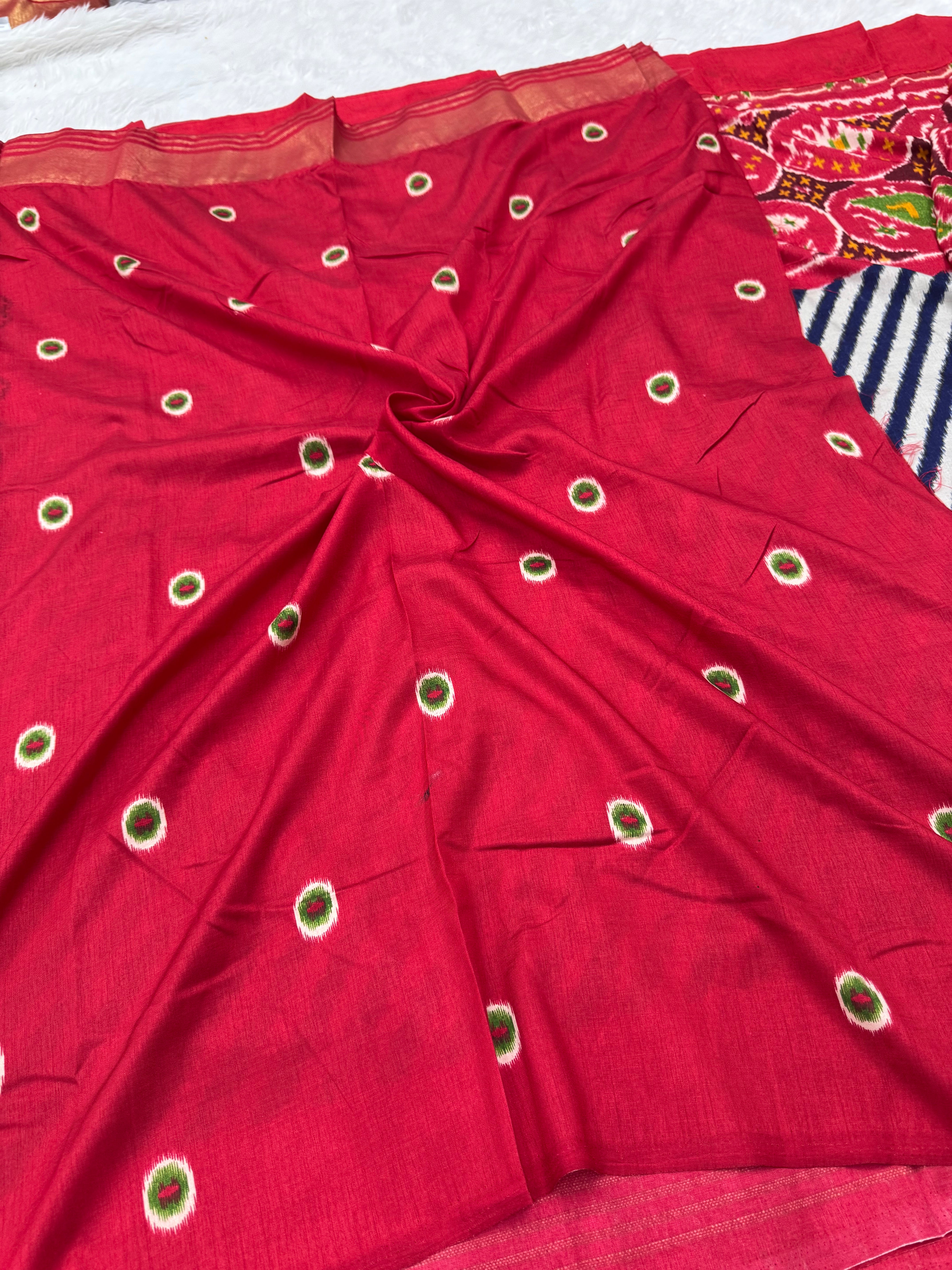 Pure look patola saree