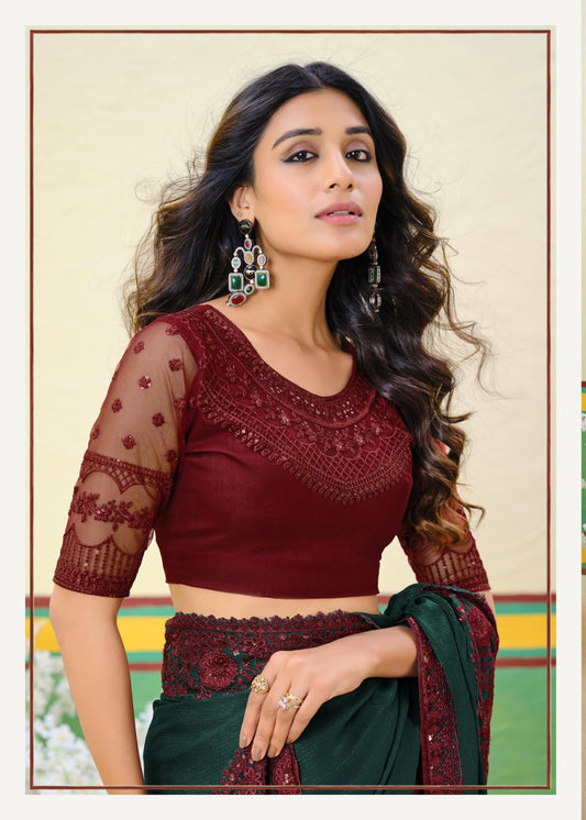 DESIGNER WORK SAREE