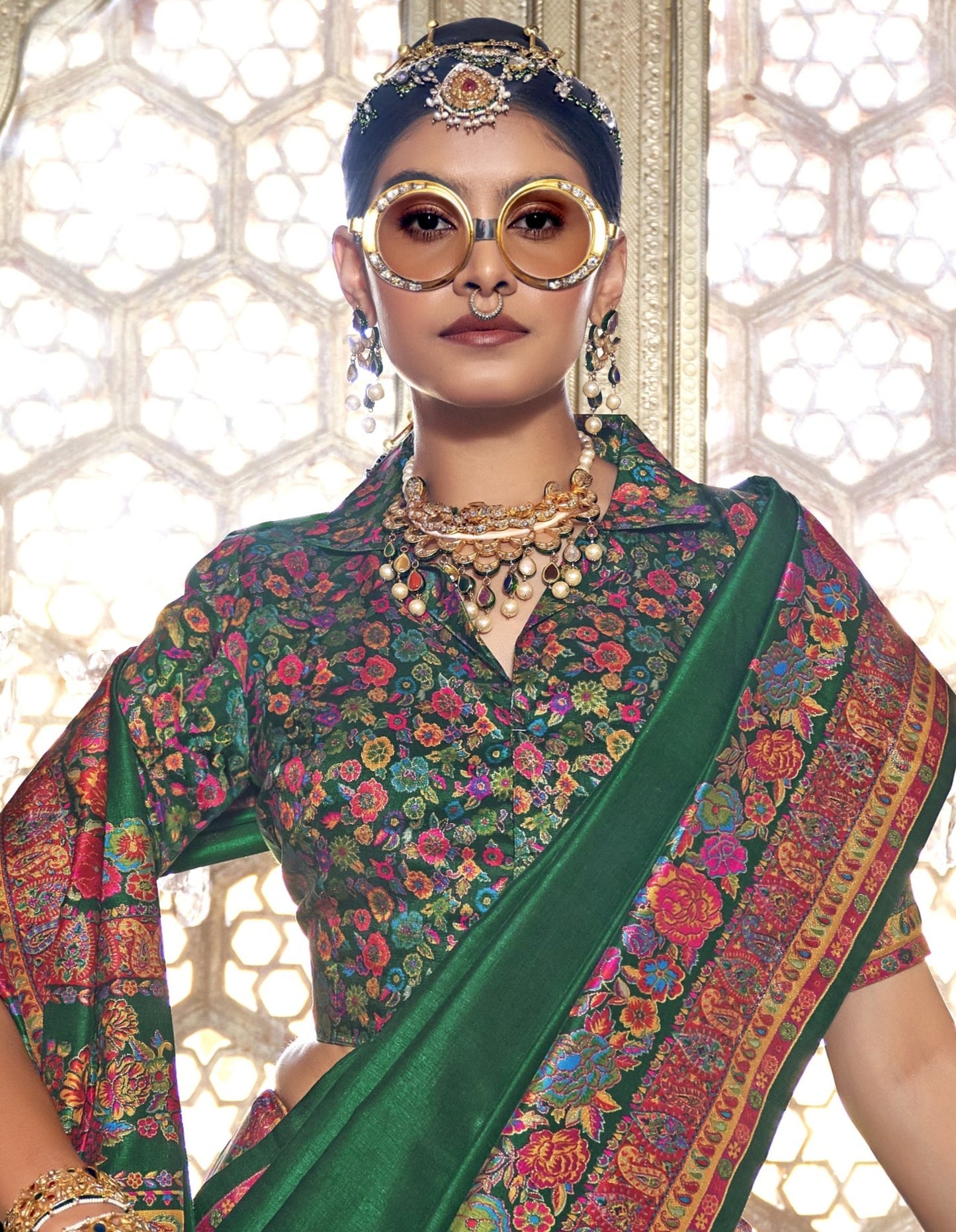 pashmina saree