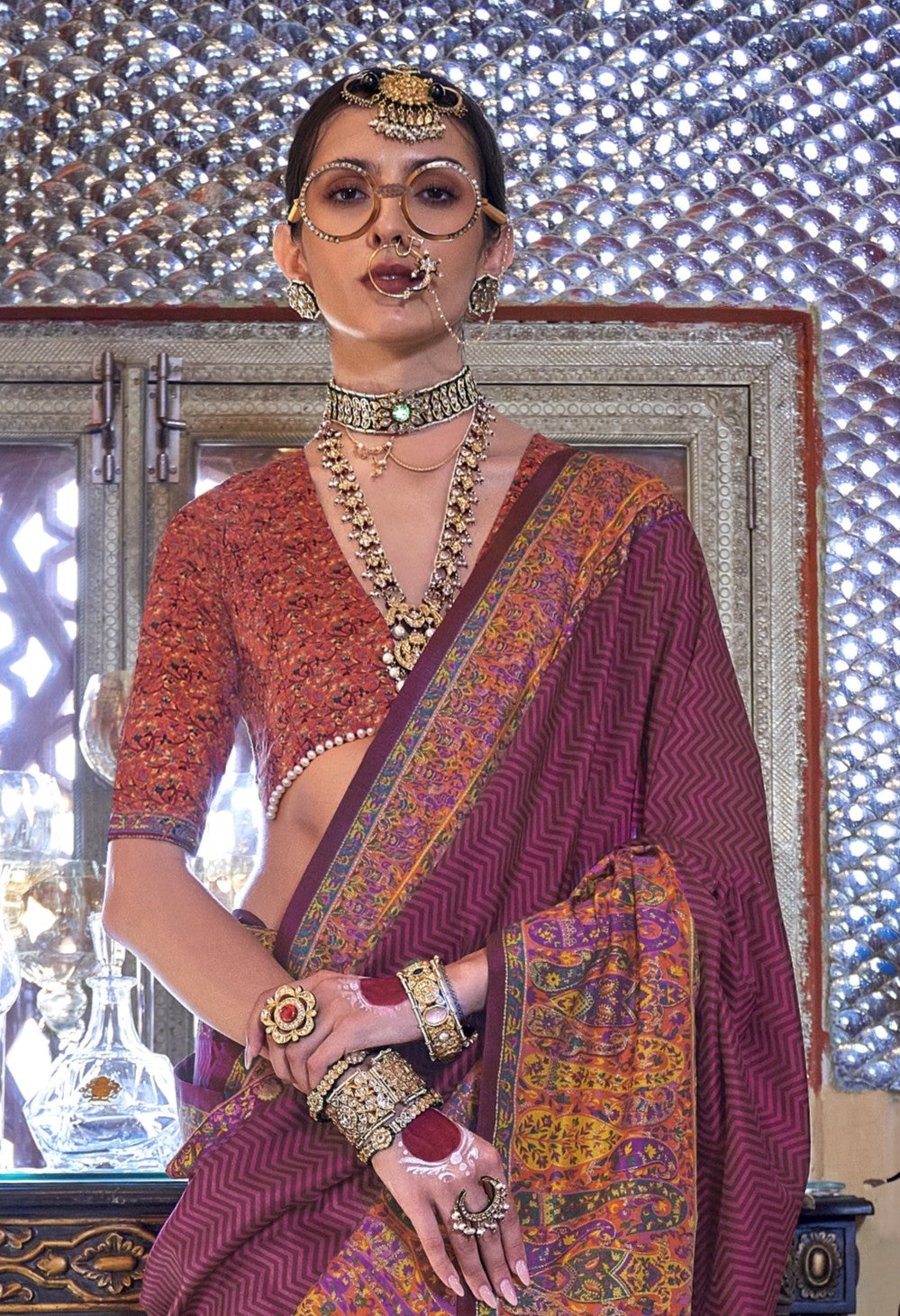 pashmina saree