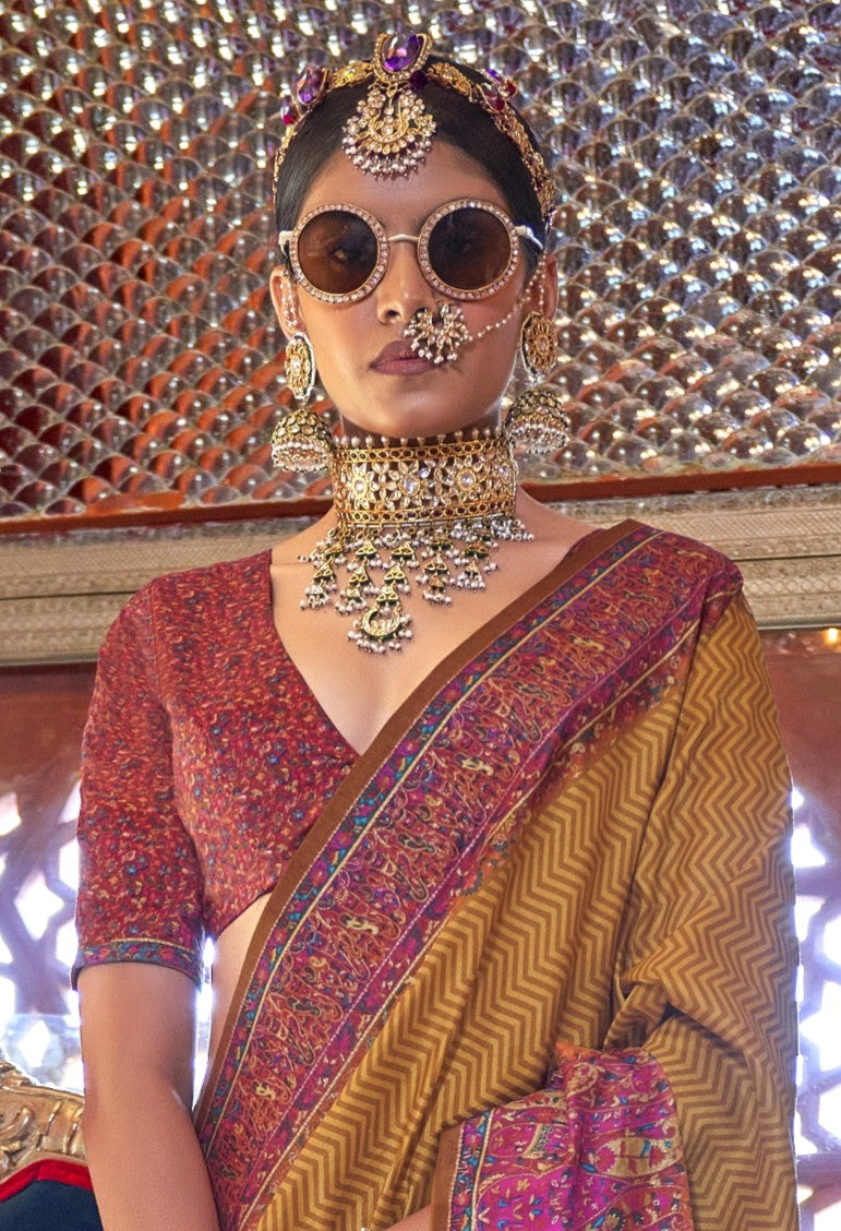 pashmina saree