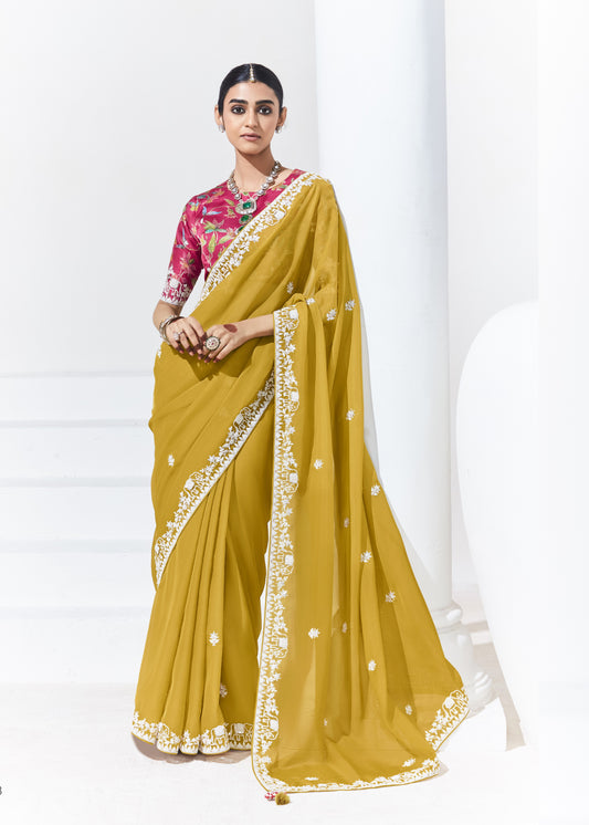 DESIGNER WORK SAREE