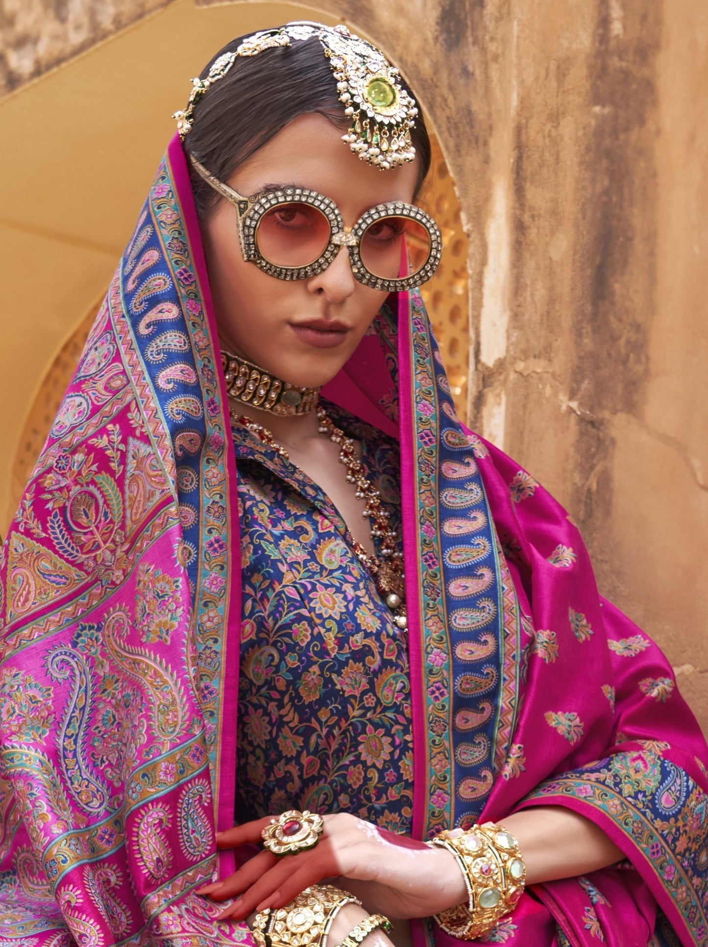 pashmina saree