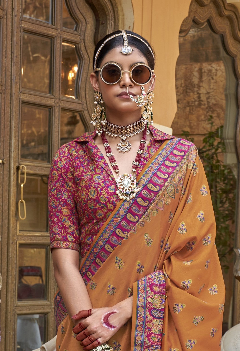 pashmina saree