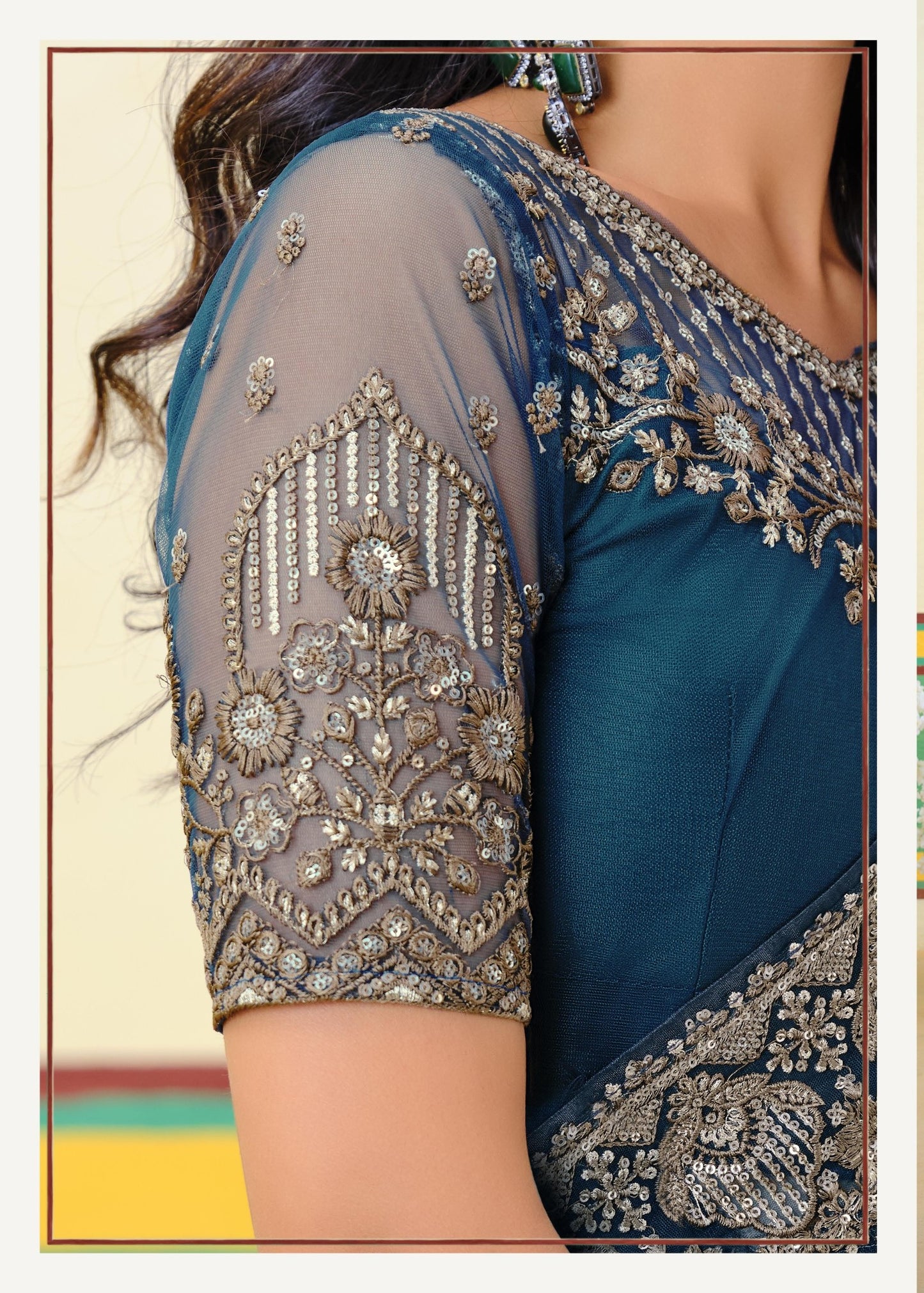DESIGNER WORK SAREE
