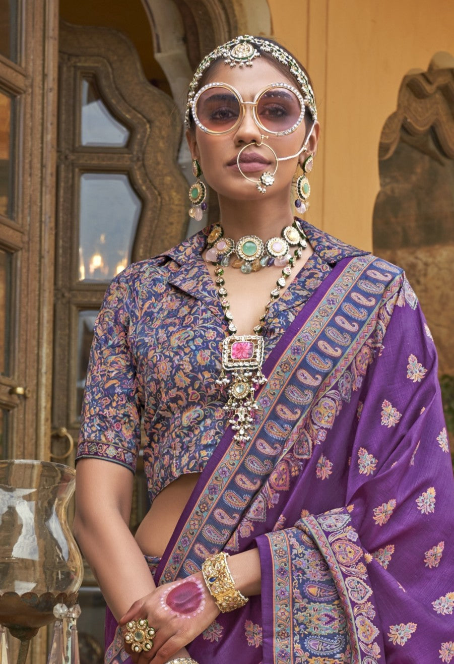 pashmina saree