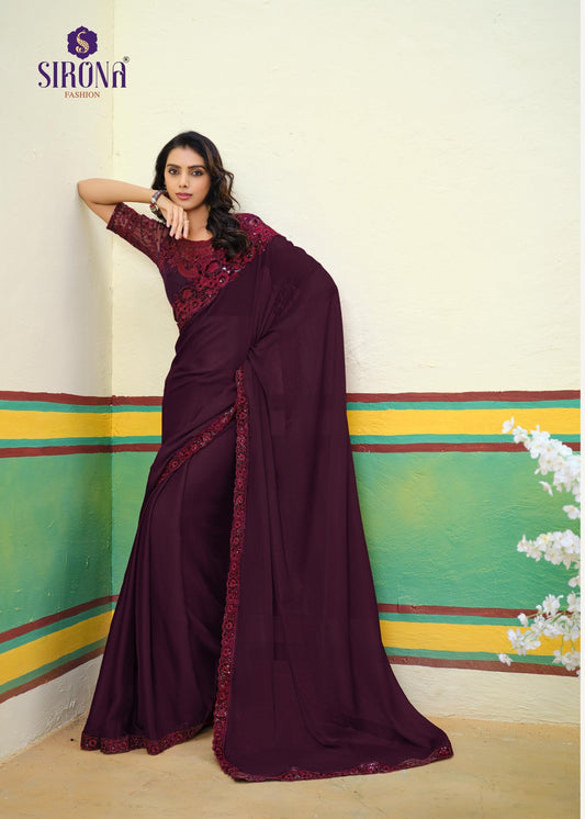 DESIGNER WORK SAREE