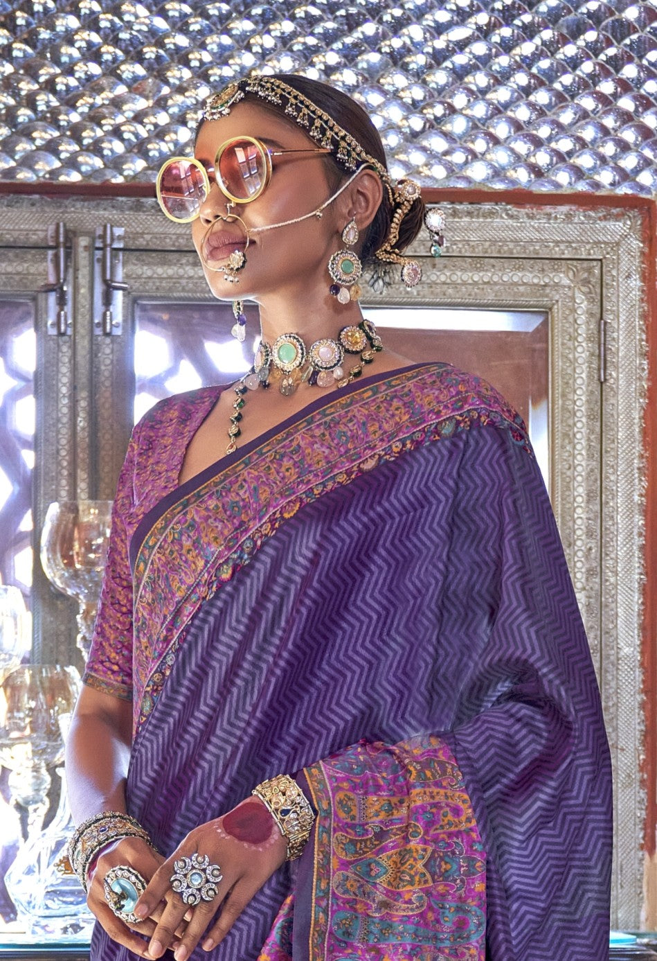 pashmina saree