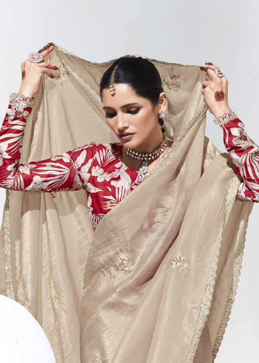 DESIGNER WORK SAREE