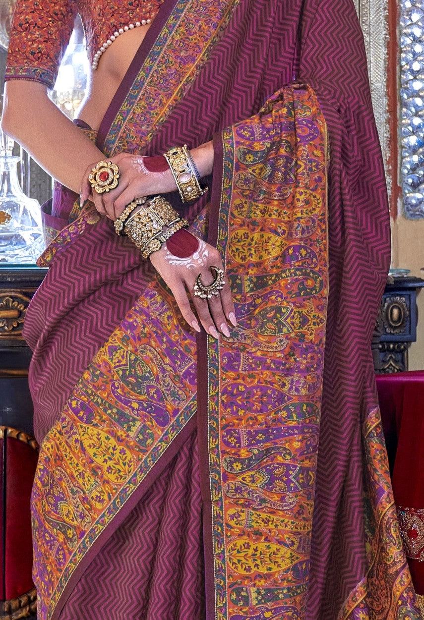 pashmina saree