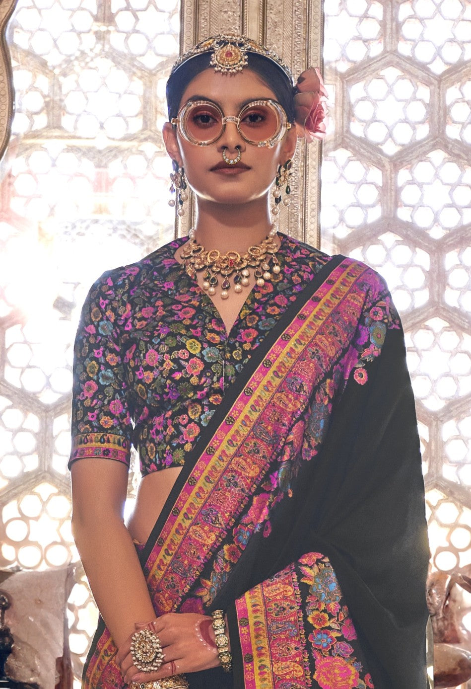 pashmina saree