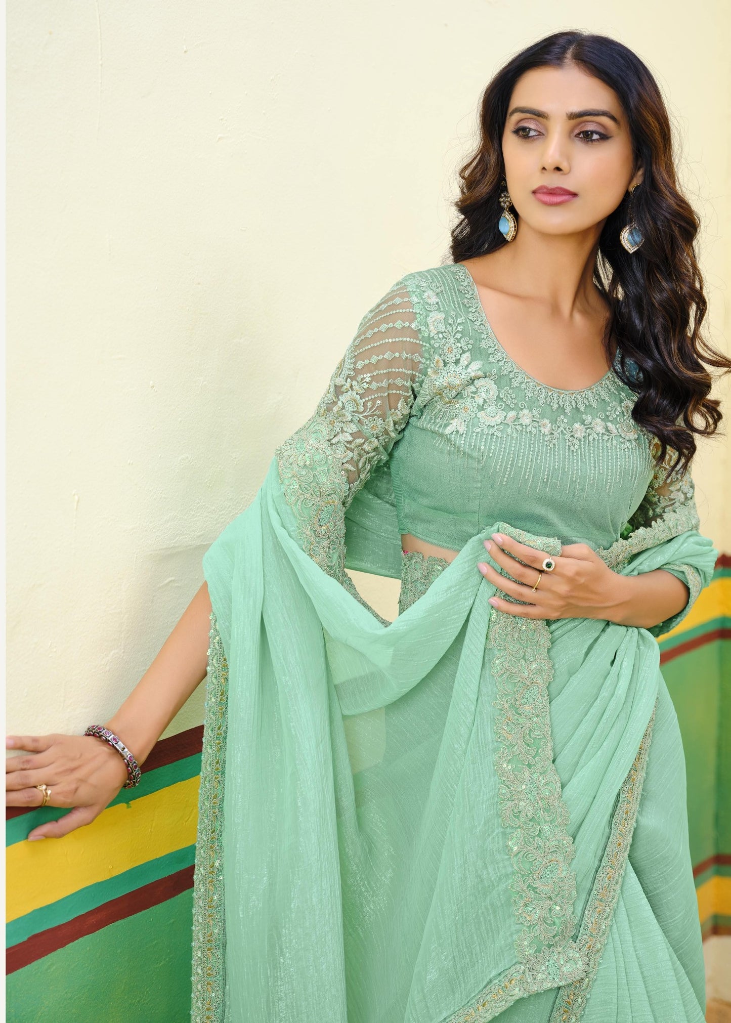 DESIGNER WORK SAREE