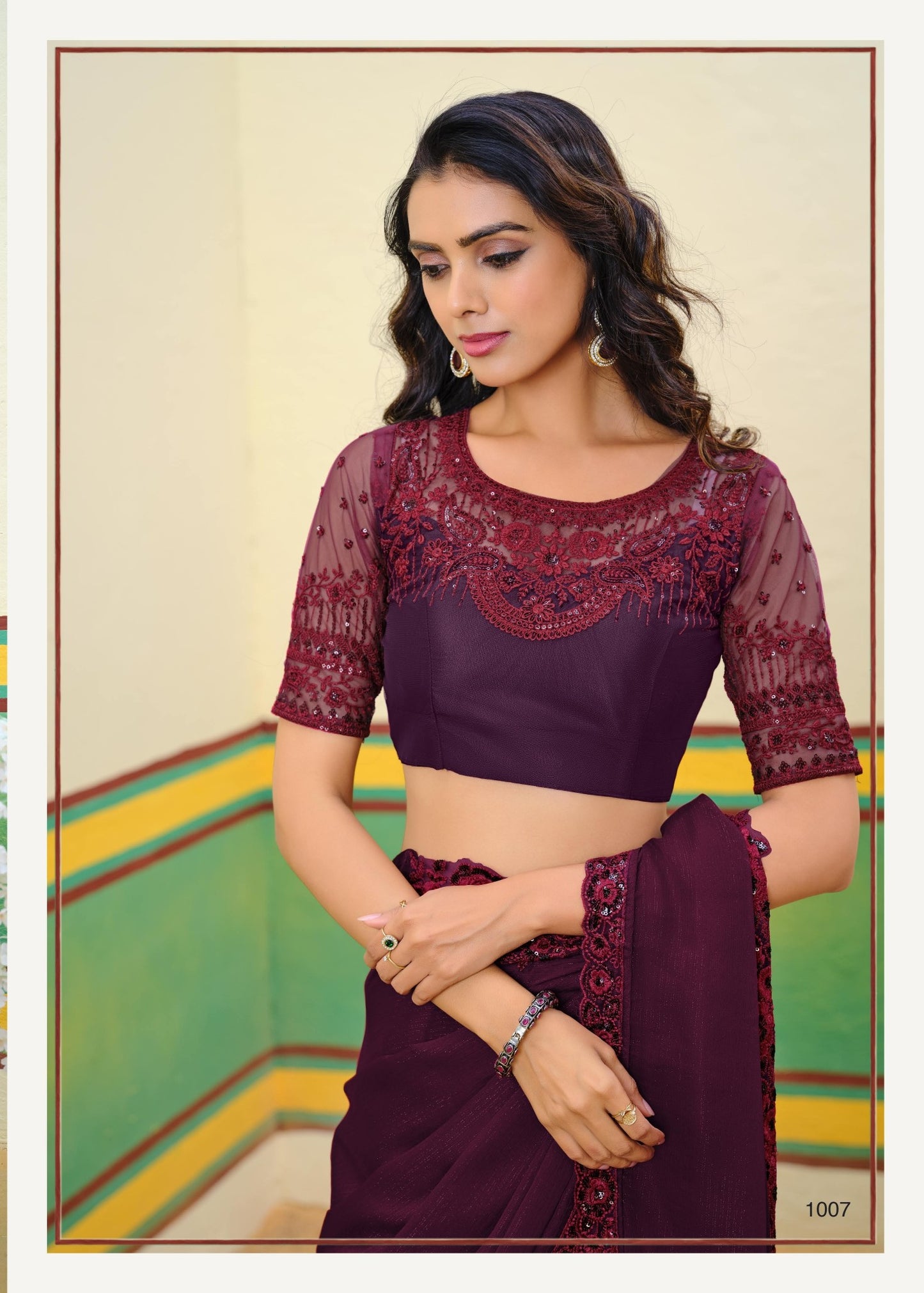 DESIGNER WORK SAREE