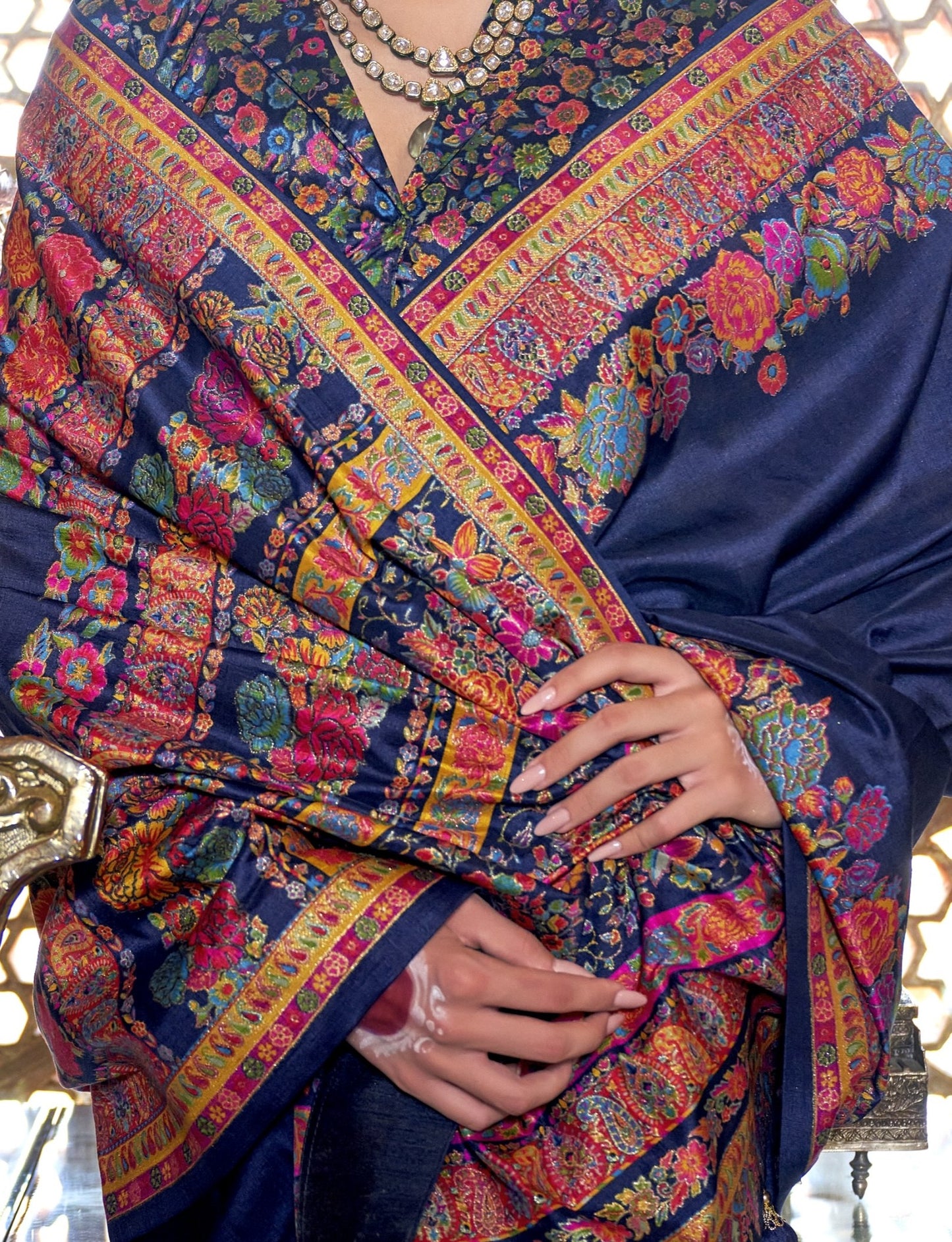 pashmina saree