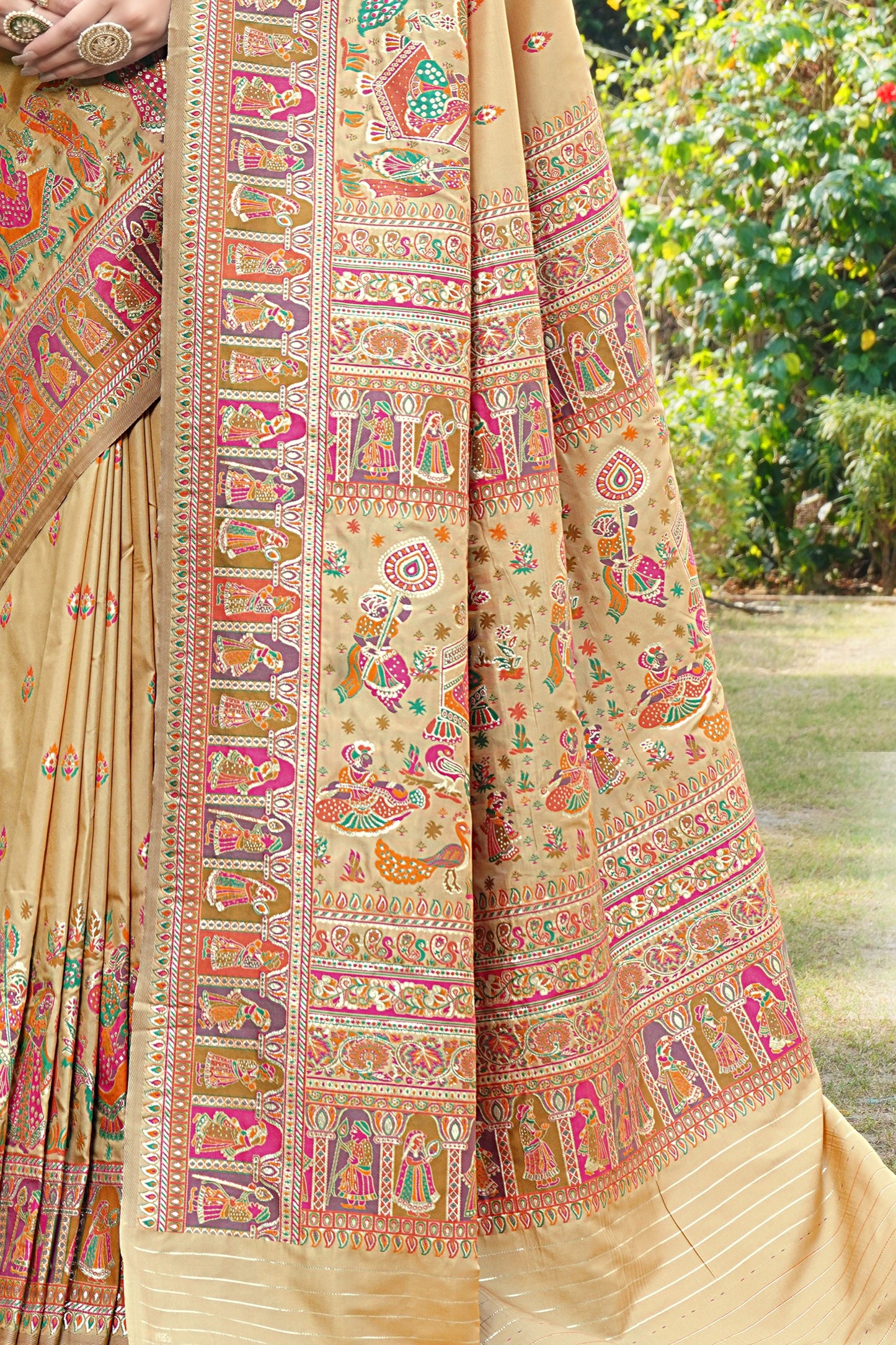 pashmina saree