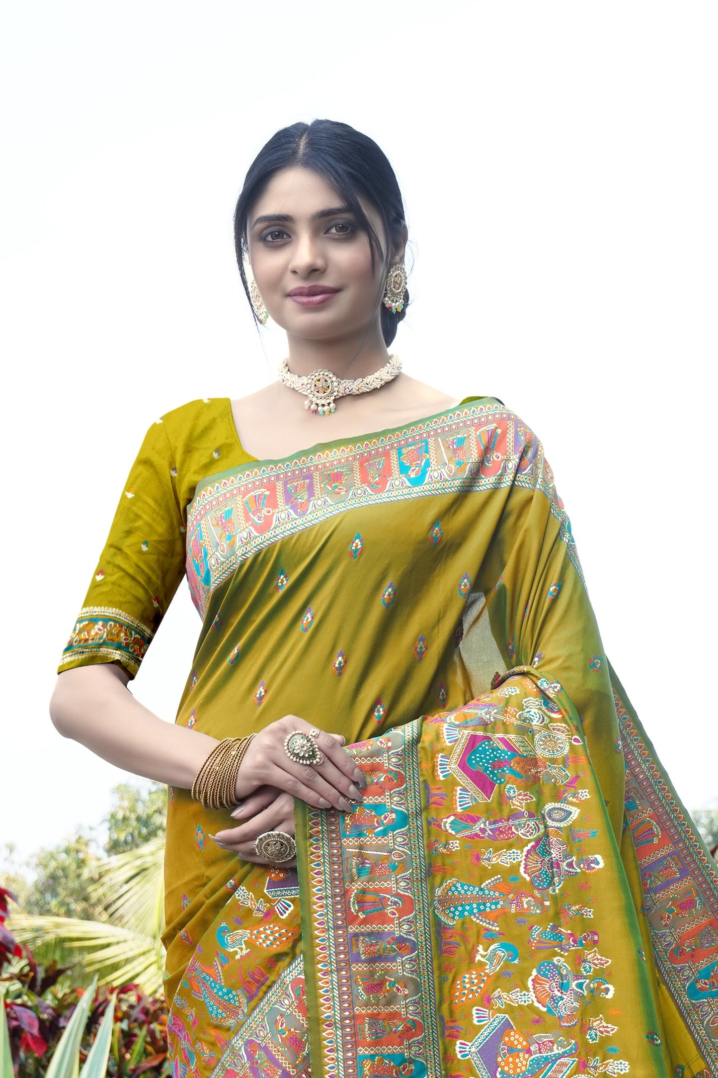 pashmina saree