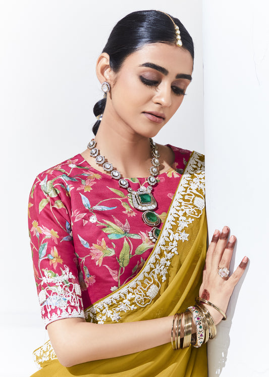 DESIGNER WORK SAREE
