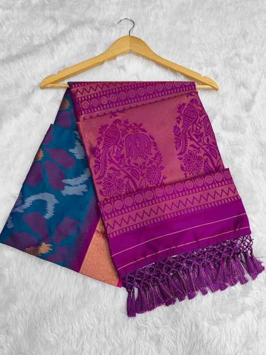 Pure silk saree k1-4