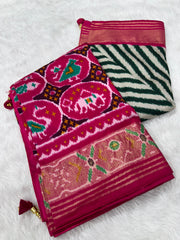 Pure look patola saree