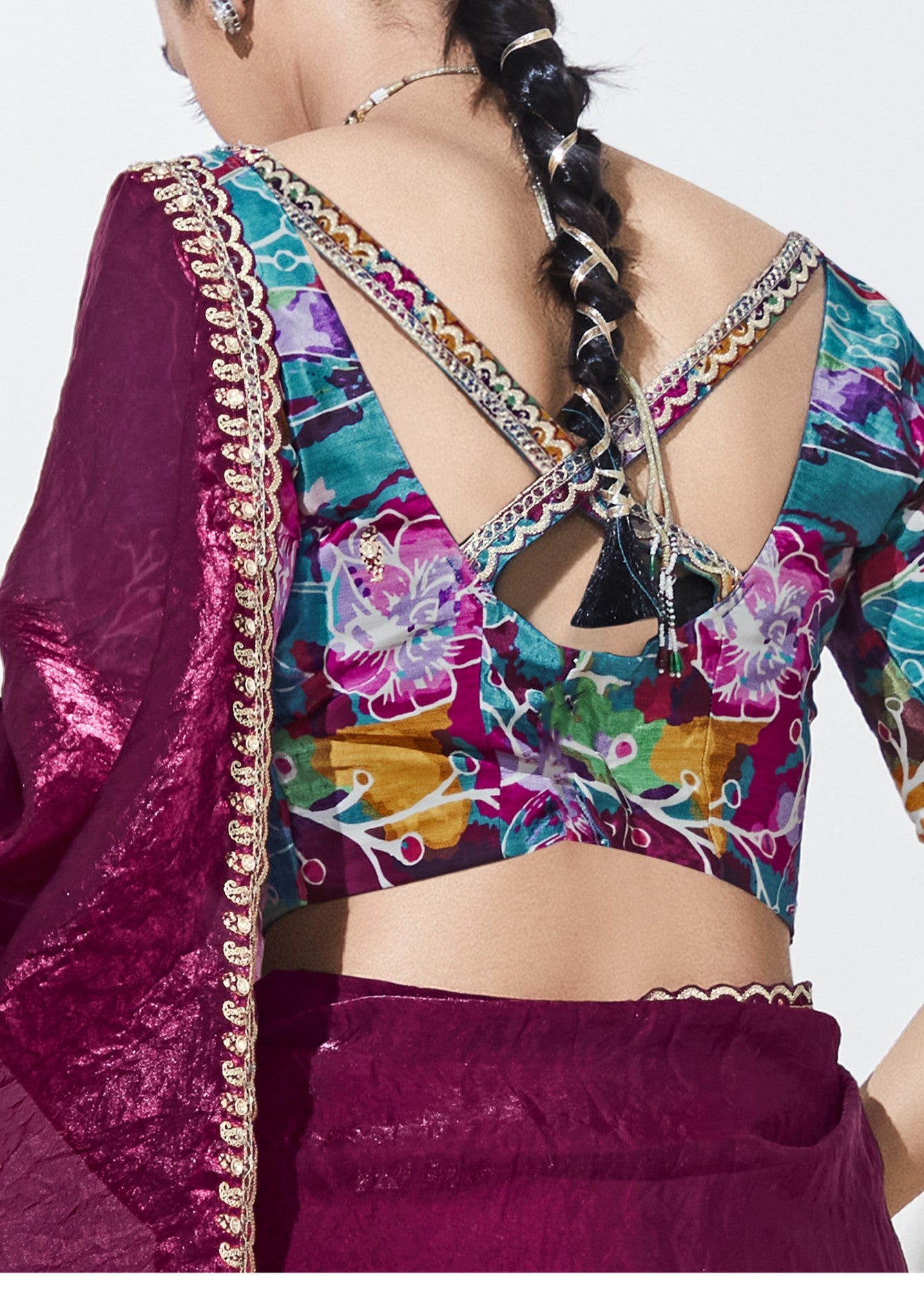 DESIGNER WORK SAREE