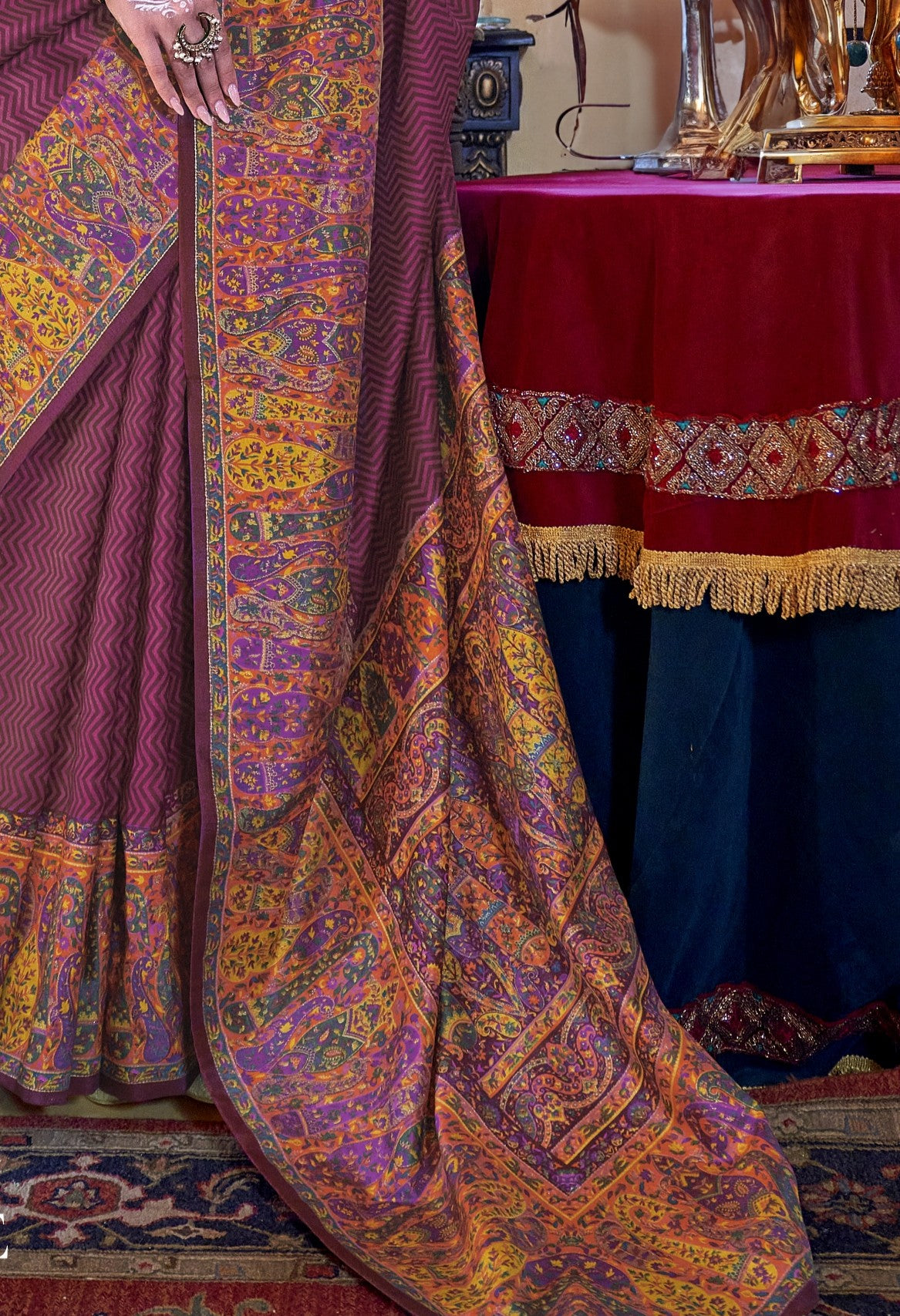 pashmina saree